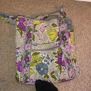 vera bradley flower print bag